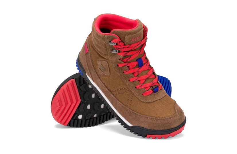 VÝPRODEJ Dámské voděodolné barefoot boty Xero Shoes Ridgeway - Camel Brown