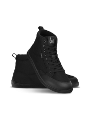 Unisex zateplené barefoot tenisky Be Lenka Rebound Thermo - All Black