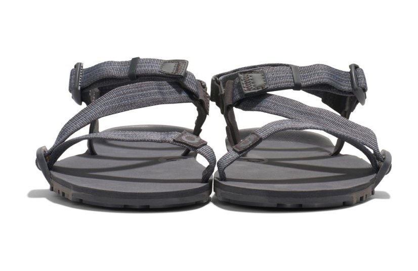 Pánské turistické barefoot sandály Xero Shoes Z-Trail EV - Steel Gray Asphalt - Barva: Steel Gray Asphalt Z-Trail Men, Velikost: 45