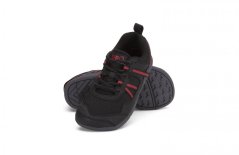 Dětské barefoot boty Xero Shoes Prio Big Kids - Black/Samba Red