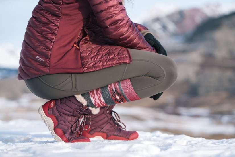 DOPRODEJ Dámské zimní barefoot boty Xero Shoes Alpine - Fig