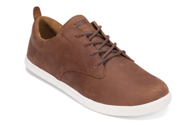 Pánské městské barefoot boty Xero Shoes Glenn - Brown - Velikost: 41