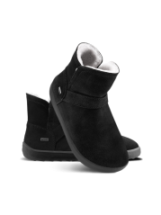 DOPRODEJ Dámské zimní barefoot boty Be Lenka Polaris - All Black