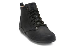VÝPRODEJ Pánské kožené barefoot kotníkové boty Xero Shoes Denver Leather - Lined Black