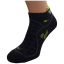 KS Lite Short - nízké běžecké ponožky - Barva: Černá, Velikost: 37-38