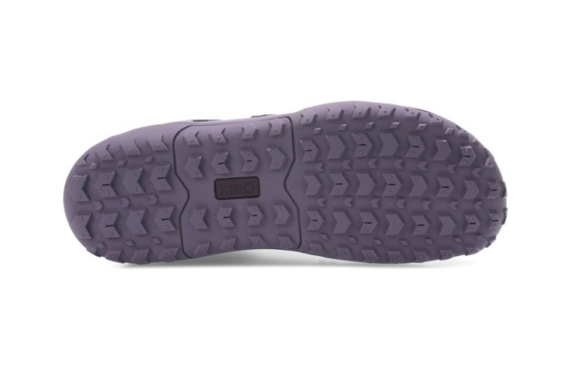 Dámské voděodolné turistické barefoot boty Xero Shoes Scrambler Trail Low WP - Plum Perfect Sage Purple - Barva: Plum Perfect Sage Purpe, Velikost: 42