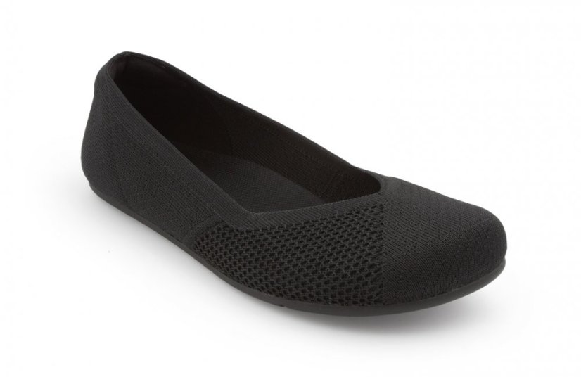 Dámské barefoot baleríny Xero Shoes Phoenix Knit - Black - Barva: Černá, Velikost: 38,5