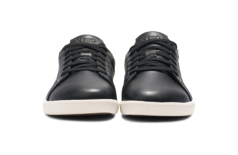 Dámské kožené barefoot tenisky Xero Shoes Dillon Leather - Black - Velikost: 36,5