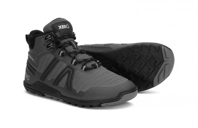 XERO Xcursion Fusion WOMAN– Dámské turistické barefoot boty s membránou - Barva: Grisaille, Velikost: 37,5