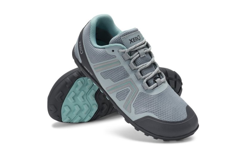 Dámské voděodolné trailové barefoot boty Xero Shoes Mesa Trail WP - Mist - Velikost: 38,5