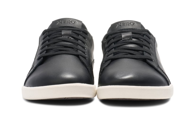 Pánské kožené barefoot tenisky Xero Shoes Dillon Leather - Black - Velikost: 47
