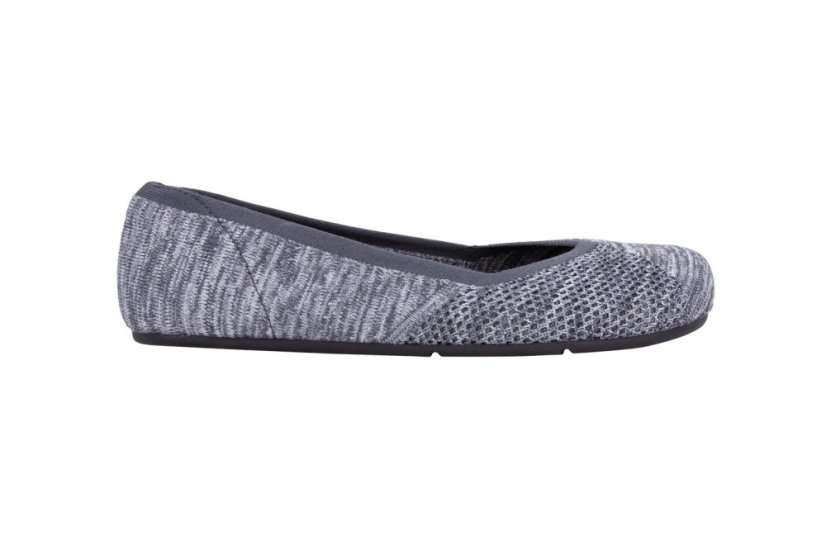 XERO Phoenix Knit - dámské barefoot baleríny - Barva: Šedá, Velikost: 38,5
