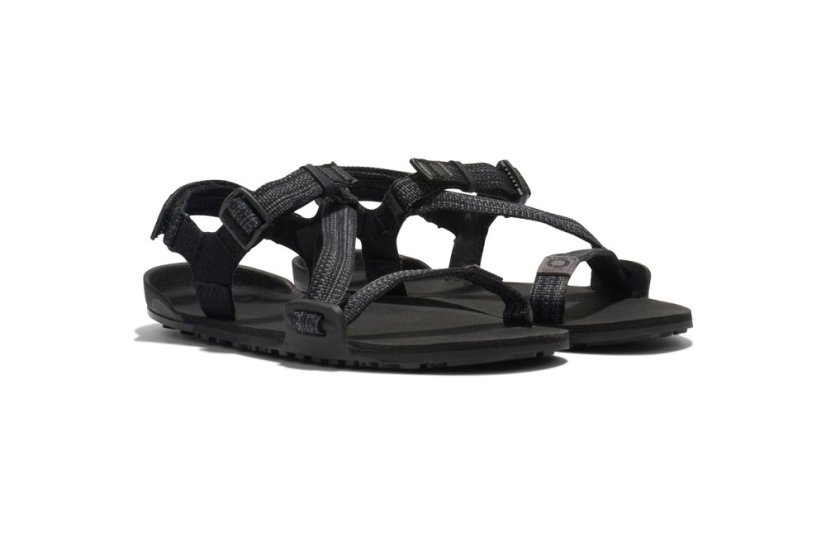 Dětské barefoot sandály Xero Shoes Z-Trail Big Kids - Multi Black - Barva: Multi Black Z-Trail kids, Velikost: 31