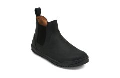 Dámské kožené barefoot chelsea boty Xero Shoes Ridgeway Chelsea - Black