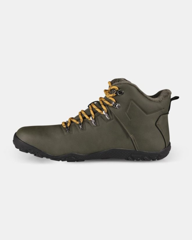 Unisex voděodolné barefoot boty Kilpi Bare High WP-U - Tmavě Zelená - Barva: BARE HIGH WP-U, Tmavě zelená, Velikost: 46
