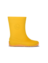 Dětské barefoot gumáky Be Lenka Pudds - Yellow