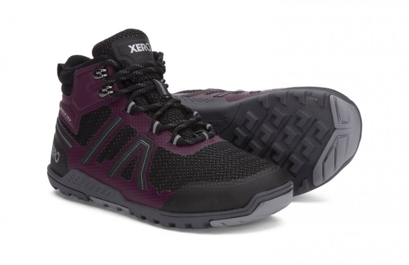 XERO Xcursion Fusion WOMAN– Dámské turistické barefoot boty s membránou - Barva: Grisaille, Velikost: 37,5