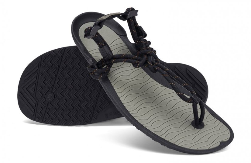 Xero Aqua Cloud - pánské barefoot sandály do vody i na souš - Barva: Černá, Velikost: 46