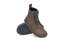 VÝPRODEJ Dámské kožené barefoot kotníkové boty Xero Shoes Breckenridge - Šedo-hnědá