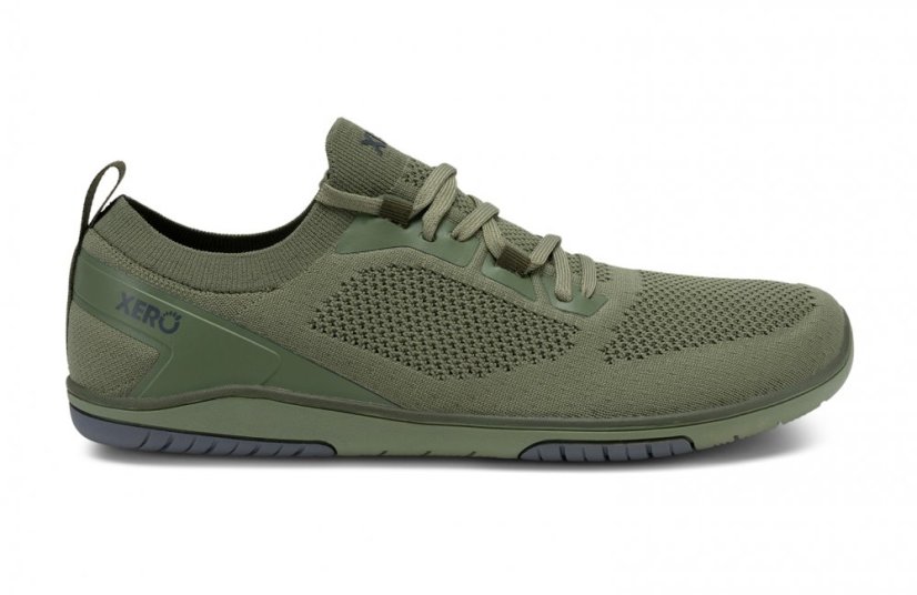 XERO Nexus Knit MEN - pánské sportovní barefoot tenisky pro volný čas - Barva: OLIVE (Nexus), Velikost: 40