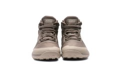 VÝPRODEJ Dámské voděodolné turistické barefoot boty Xero Shoes Scrambler Trail Mid WP - Morel Pure Cashmere