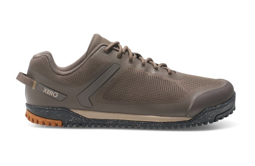 Pánské turistické barefoot boty Xero Shoes Ridgeway Mesh Low - Morel - Velikost: 45