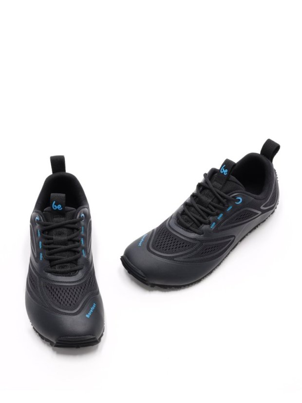Unisex barefoot tenisky Be Lenka TrailTech - Black Blue - Barva: Black Blue TrailTech, Velikost: 44