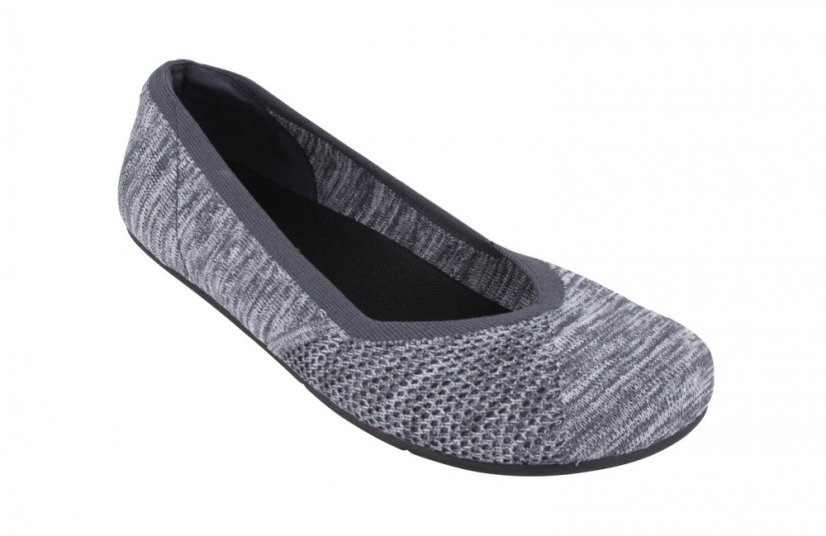 XERO Phoenix Knit - dámské barefoot baleríny - Barva: Šedá, Velikost: 38,5