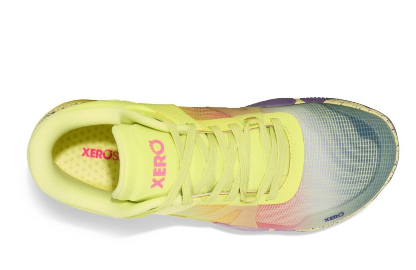Pánské barefoot halové boty Xero Shoes X1 Low - Sunny Lime