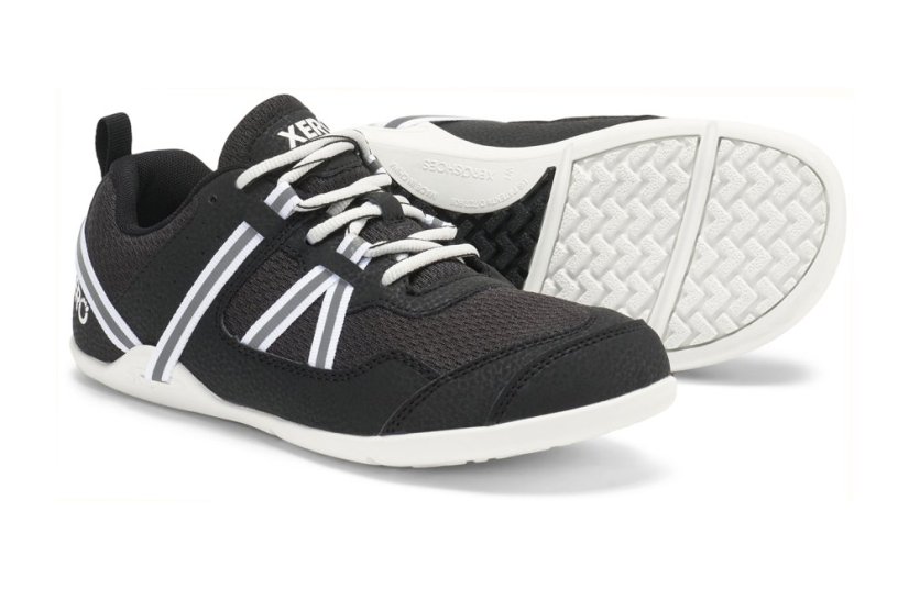 Dámské sportovní barefoot boty Xero Shoes Prio - Black White - Barva: Black White (Prio W), Velikost: 35,5