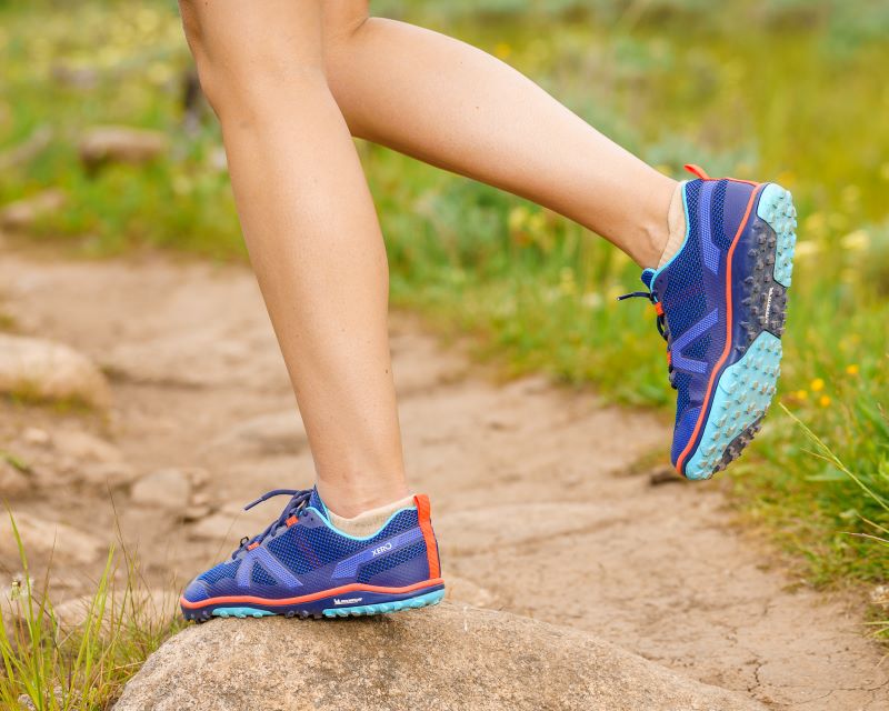 XERO Scrambler Low Woman - dámské trailové a trekové barefoot boty