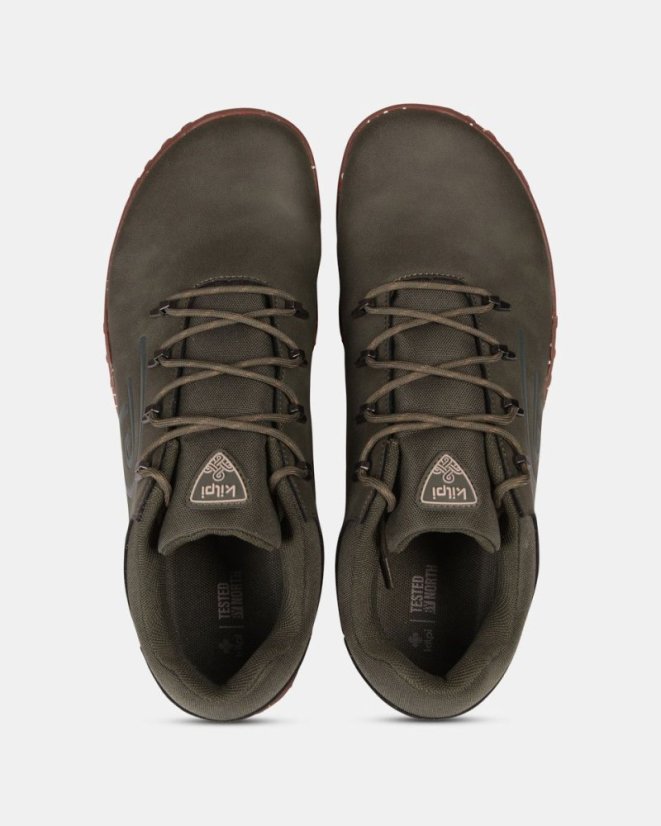 Unisex barefoot tenisky Kilpi Barelo Low-U - Zelená - Barva: Zelená Bare-U, Velikost: 41