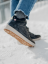 DOPRODEJ Unisex zimní barefoot boty Be Lenka ArcticEdge - Charcoal Black - Barva: Charcoal Black, Velikost: 38
