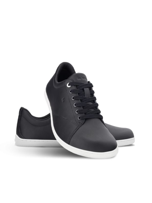 Unisex kožené barefoot tenisky Be Lenka Core - Black - Barva: Black Core, Velikost: 39