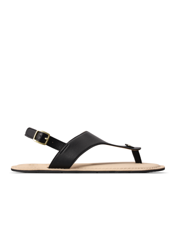 Dámské elegantní barefoot sandály Be Lenka Promenade 2.0 - Black - Barva: Black Promenade, Velikost: 39