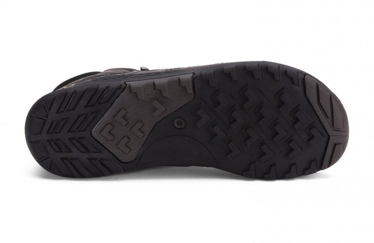 XERO Xcursion Fusion – Pánské turistické barefoot boty s membránou - Barva: Black Titanium, Velikost: 40