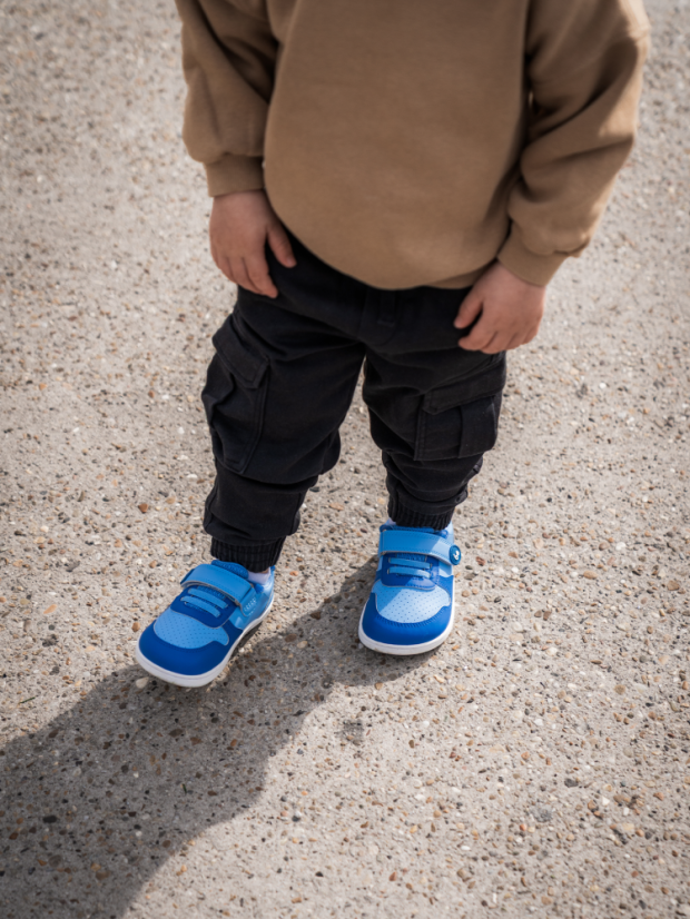 Dětské barefoot tenisky Be Lenka Scoot - Light Royale Blue - Barva: Light Royale Blue Scoot, Velikost: 31
