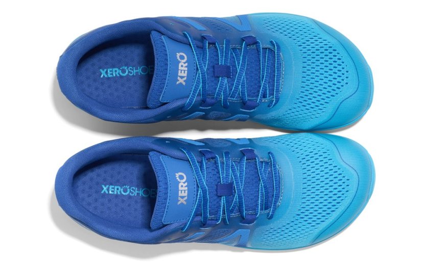 Pánské běžecké barefoot boty Xero Shoes HFS II - Blue Lolite Aquarius Gradient - Barva: Blue Lolite Aquarius Gradient, Velikost: 46