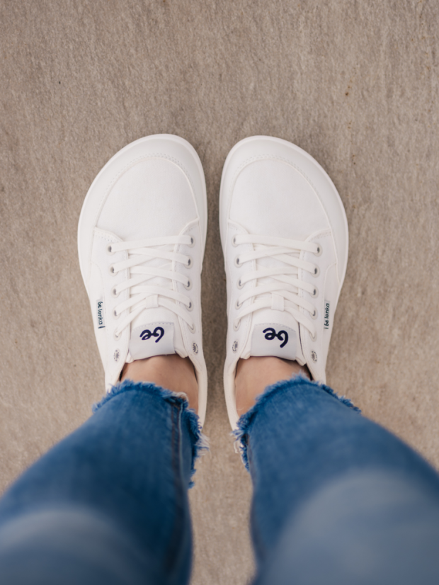 Unisex barefoot tenisky Be Lenka Rebound - All White - Barva: All White Rebound, Velikost: 40