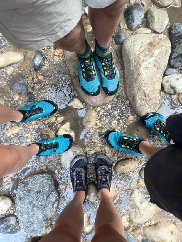 Xero Aqua X Sport pánské obojživelné barefoot trailovky - Barva: Černá, Velikost: 40,5