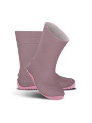 Dětské barefoot gumáky Be Lenka Pudds - Misty Pink
