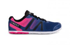 VÝPRODEJ Dámské běžecké barefoot boty Xero Shoes HFS - Sodalite Blue/Pink