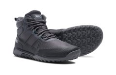 VÝPRODEJ Dámské turistické barefoot boty Xero Shoes Scrambler Trail Mid - Asphalt Black