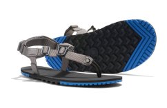 VÝPRODEJ Pánské turistické barefoot sandály Xero Shoes H-Trail - Steel Gray