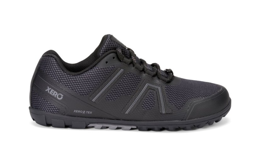 Dámské voděodolné trailové barefoot boty Xero Shoes Mesa Trail WP - Black - Velikost: 36