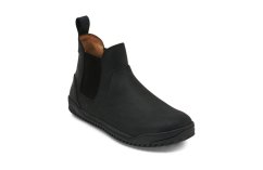 Dámské kožené barefoot chelsea boty Xero Shoes Ridgeway Chelsea - Black