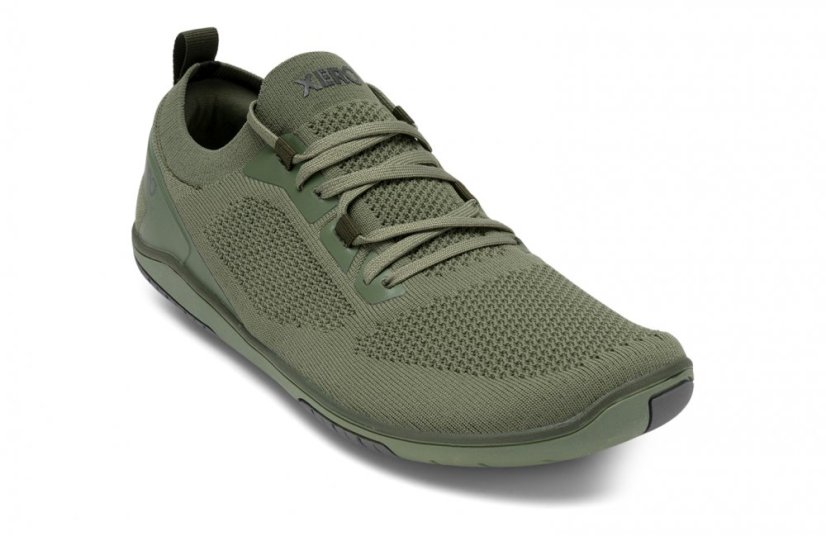 XERO Nexus Knit MEN - pánské sportovní barefoot tenisky pro volný čas - Barva: OLIVE (Nexus), Velikost: 40