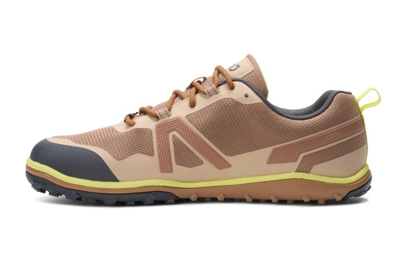 VÝPRODEJ Pánské trailové barefoot boty Xero Shoes Scrambler Low EV - Dark Irish Cream