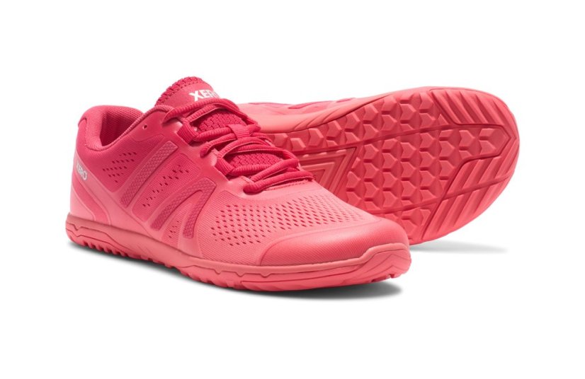 Dámské běžecké barefoot boty Xero Shoes HFS II - Raspberry Sunset Coral Gradient - Barva: Raspberry Sunset Coral Gradient, Velikost: 42,5