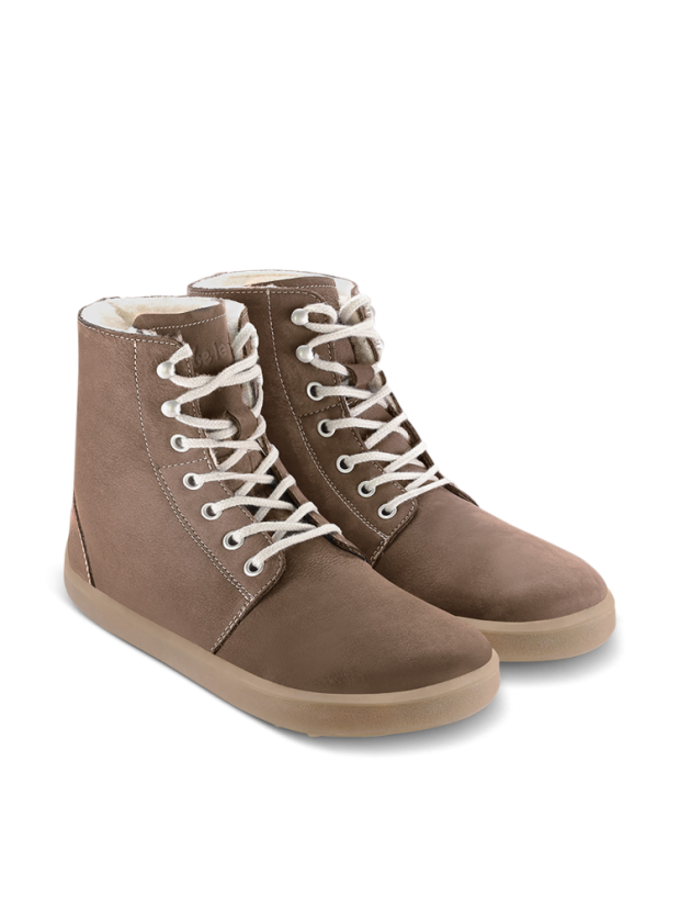 DOPRODEJ Unisex zimní barefoot boty Be Lenka Winter 3.0 - Walnut Brown - Barva: Walnut Brown, Velikost: 42